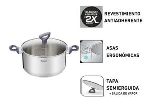 Olla Tefal Daily Cook Inox 24cm 5L
