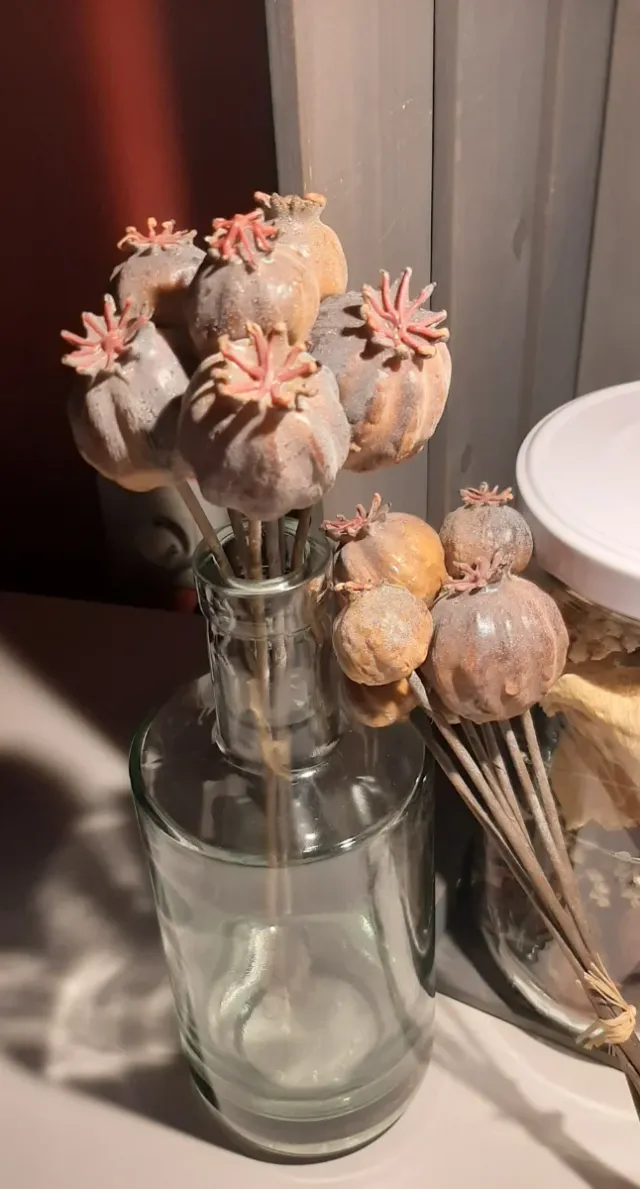 FLORES SECAS DE PLÁSTICO