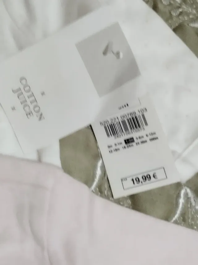 2 Pijamas Cotton Juice 1/3 meses