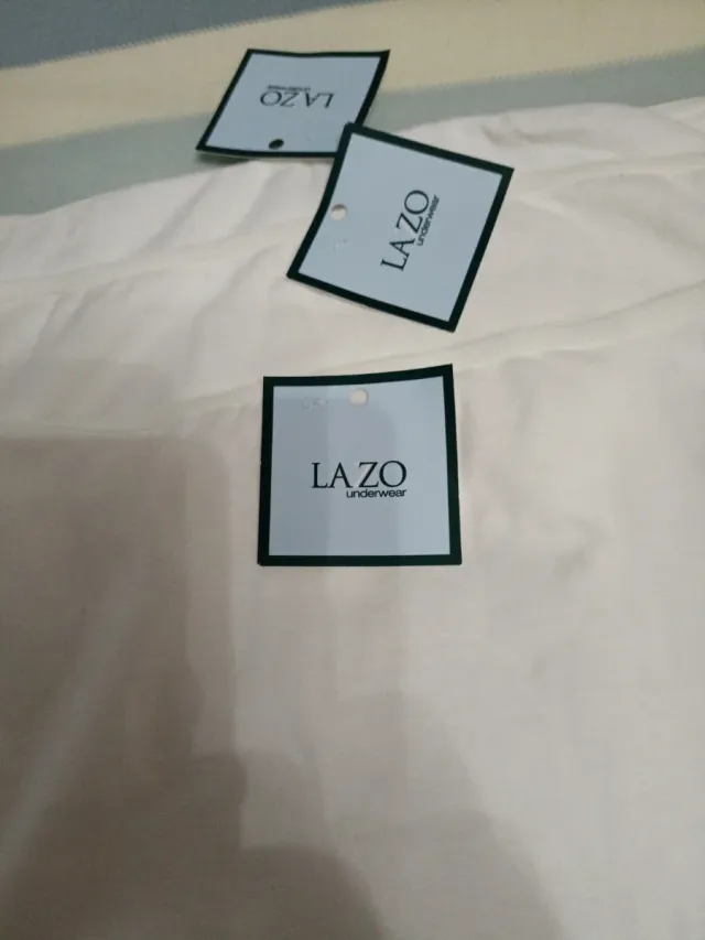 Lote 3 bragas blancas