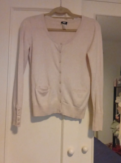 Rebeca H&M Punto Fino Canalé Talla S