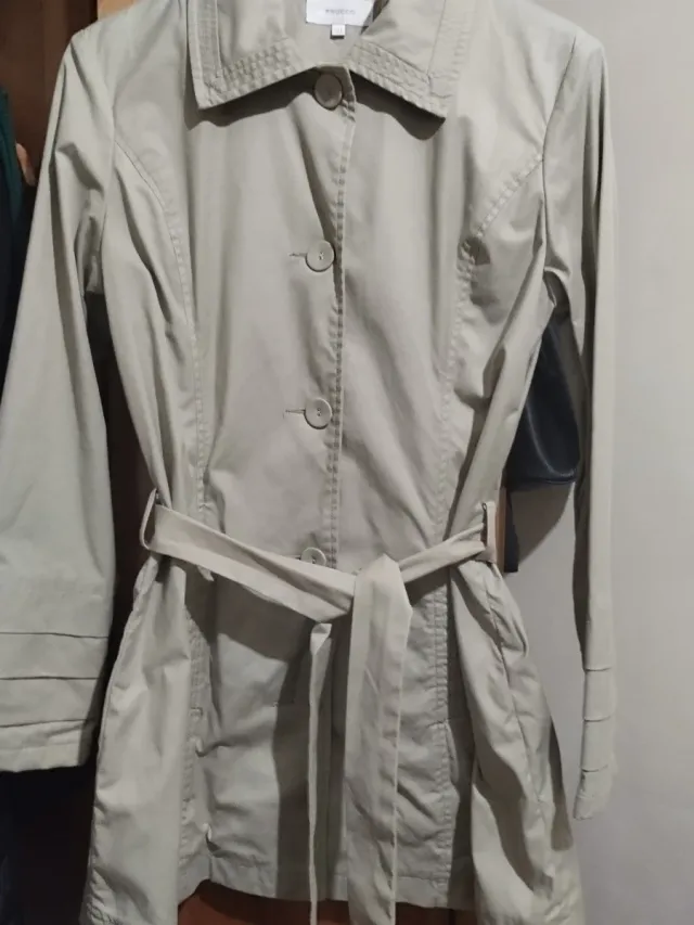 Gabardina Trucco Beige Talla 38
