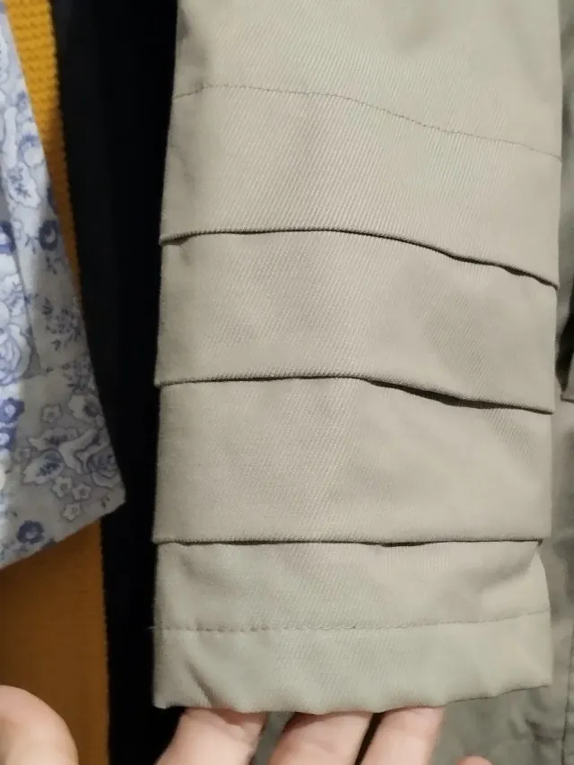 Gabardina Trucco Beige Talla 38