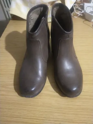 Botines mujer marrones