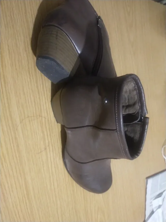 Botines mujer marrones