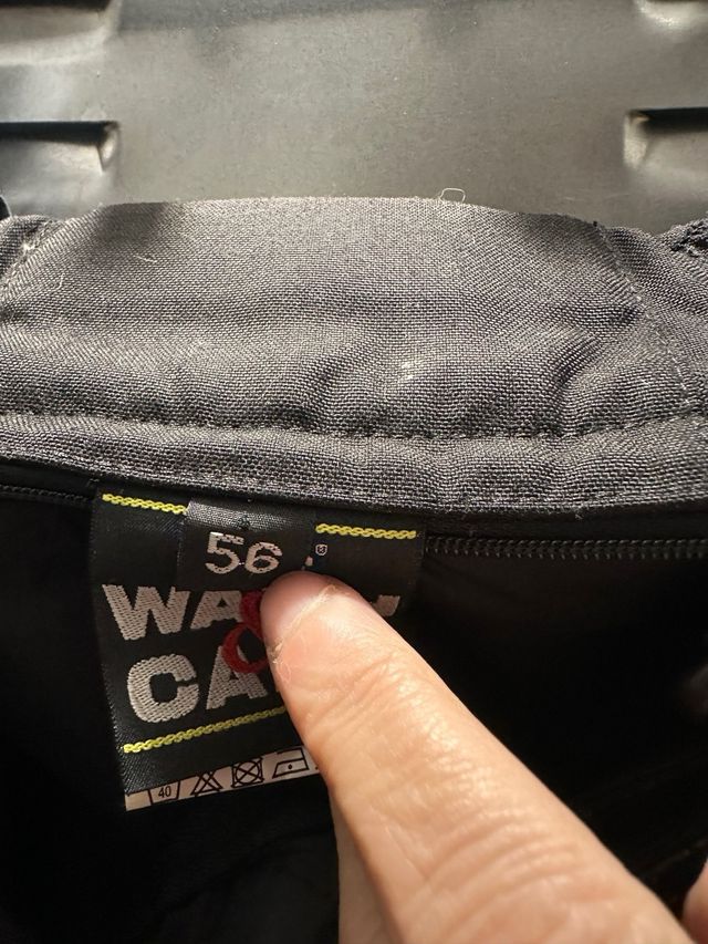 Pantalón Moto Rukka Gore-Tex Negro