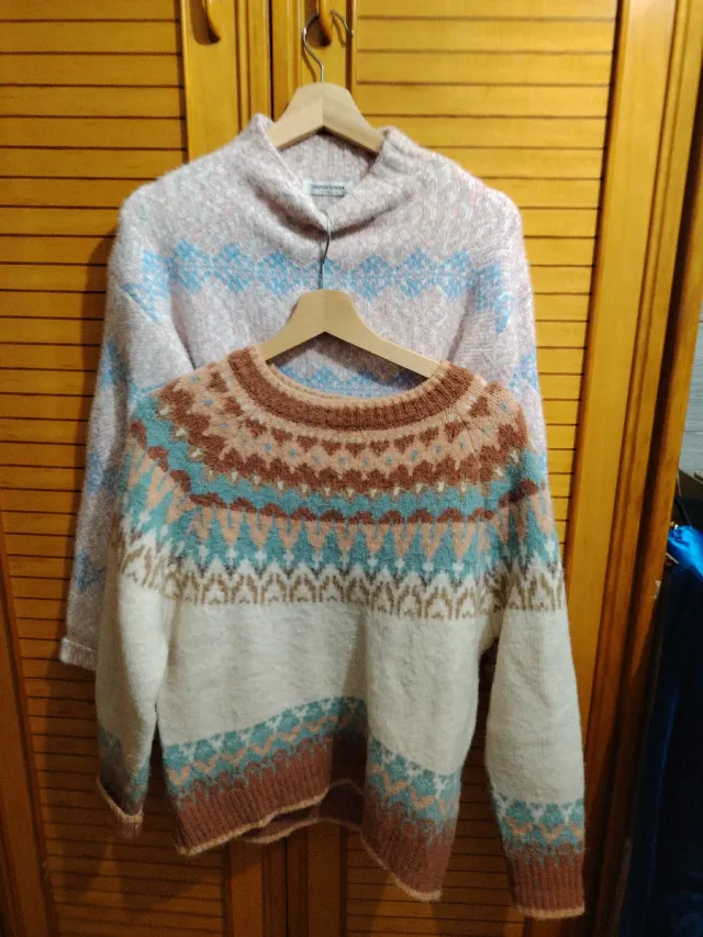 Lote 2 jerseys mujer talla única M