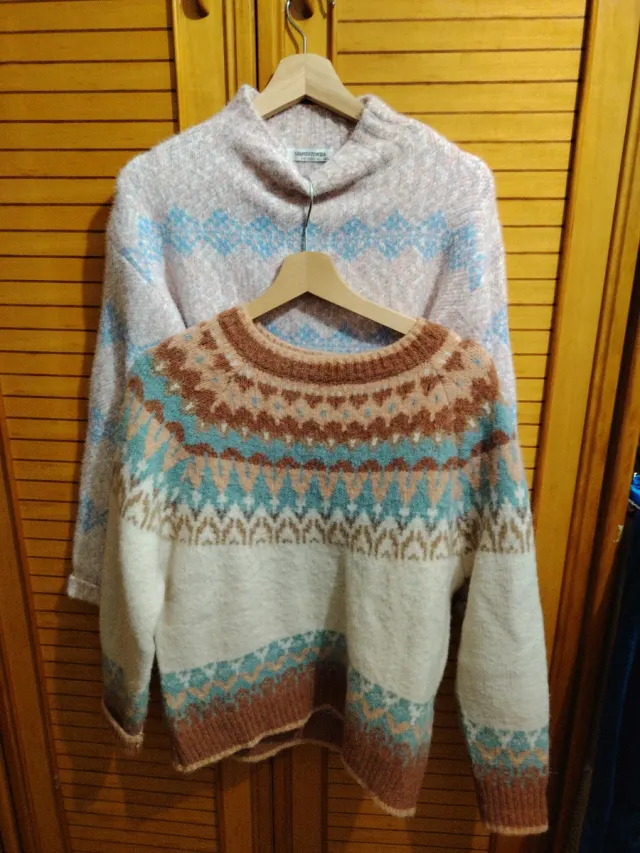 Lote 2 jerseys mujer talla única M