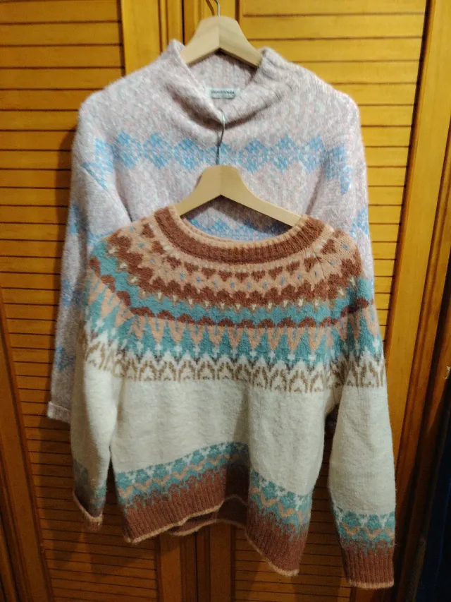 Lote 2 jerseys mujer talla única M