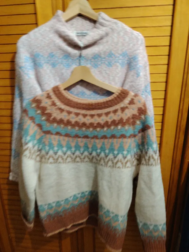 Lote 2 jerseys mujer talla única M