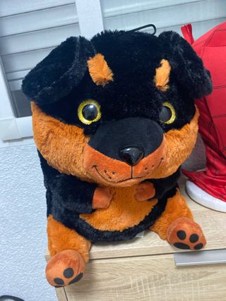 Peluche perrito Rottweiler