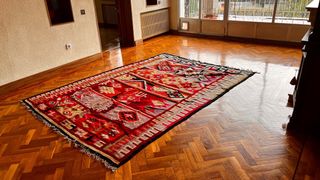 Tappeto Kilim in Lana Multicolore