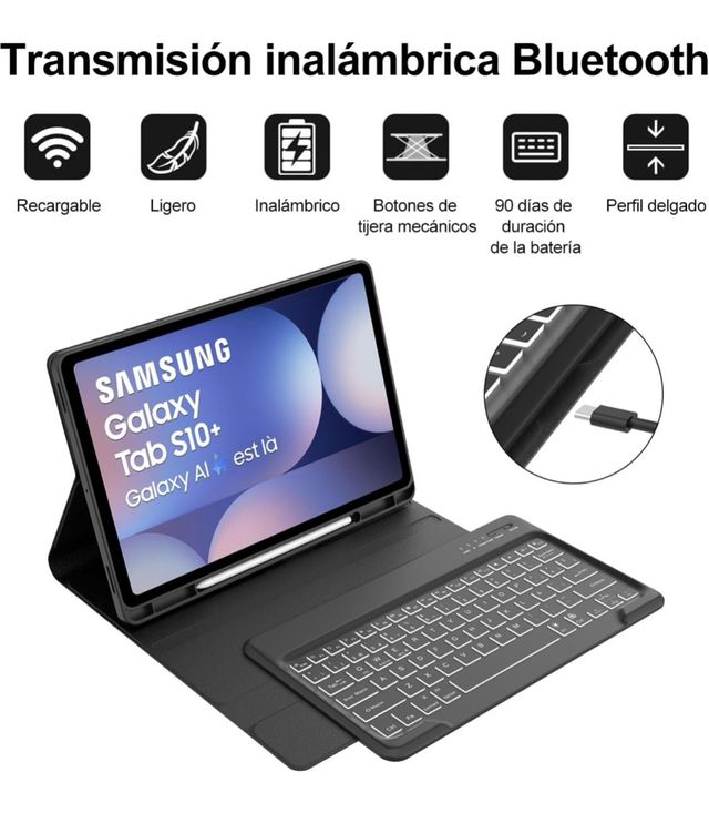 Funda y Teclado Samsung Galaxy Tab S10