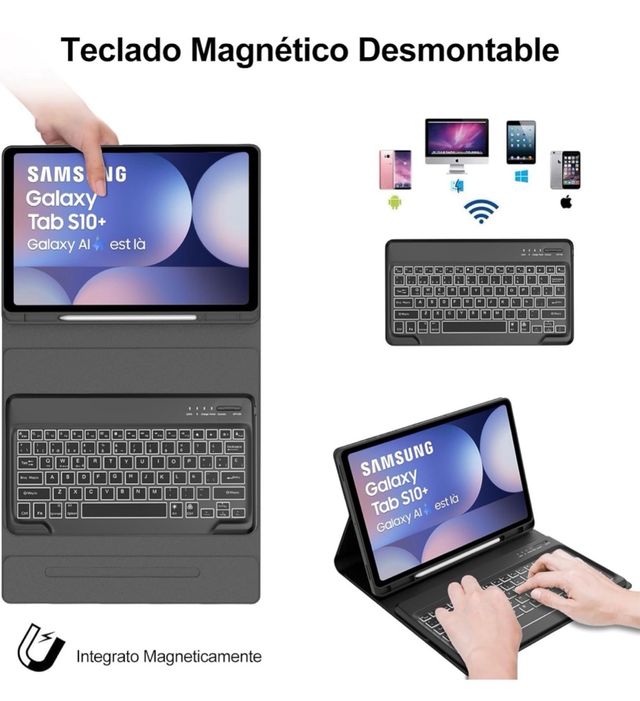 Funda y Teclado Samsung Galaxy Tab S10