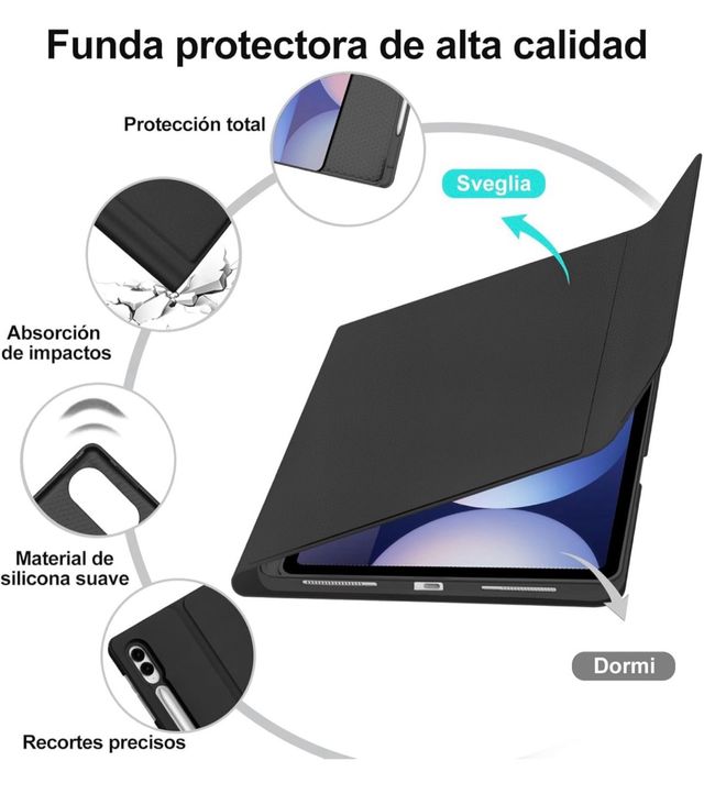 Funda y Teclado Samsung Galaxy Tab S10