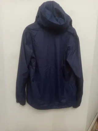 Chaqueta cortavientos Reld con capucha azul