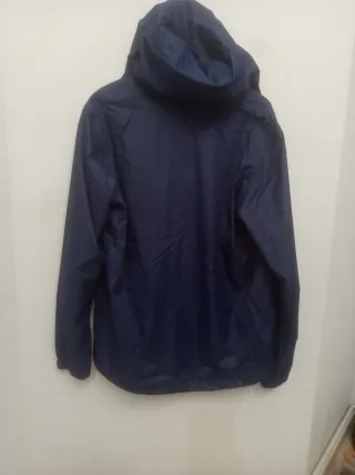 Chaqueta cortavientos Reld con capucha azul