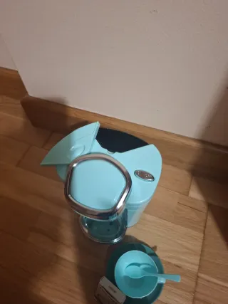 Cafetera de Juguete Azul