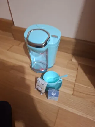 Cafetera de Juguete Azul