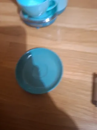 Cafetera de Juguete Azul