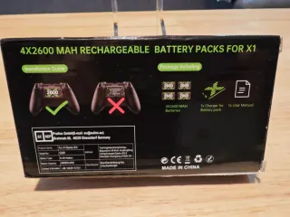 Base Carga + 4 Baterías Xbox + Regalo