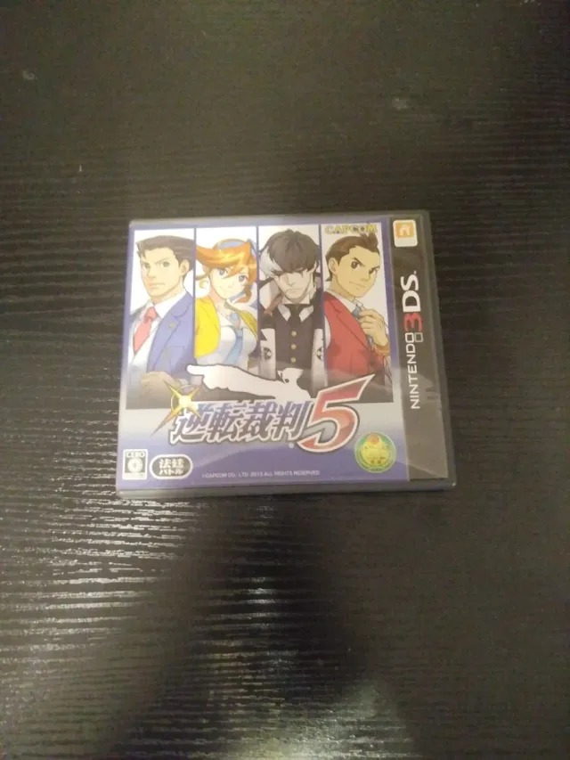 Ace Attorney 5 Japonês Nintendo 3DS