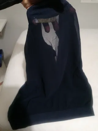 Camiseta Zara Basic Denim Couture XS