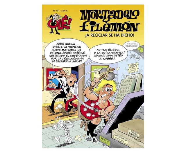 ¡A reciclar se ha dicho! (Olé! Mortadelo 191)
