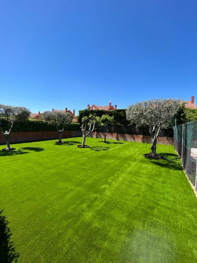 Césped artificial para jardín