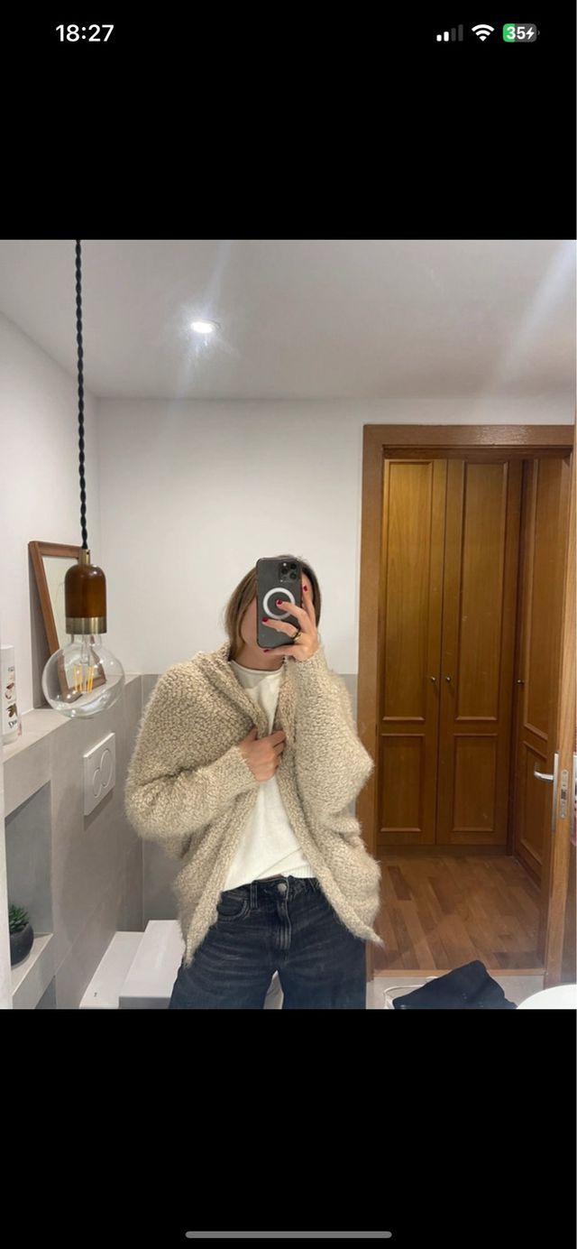 Abrigo borrego calentito