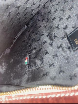 Pochette Patrizia Pepe rosa velluto