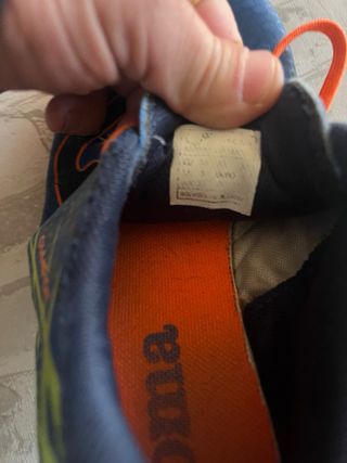 Botas de fútbol Joma niño azul, n 35