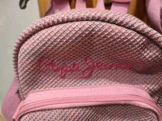 Mochila Pepe Jeans rosa 19x23x8 cm
