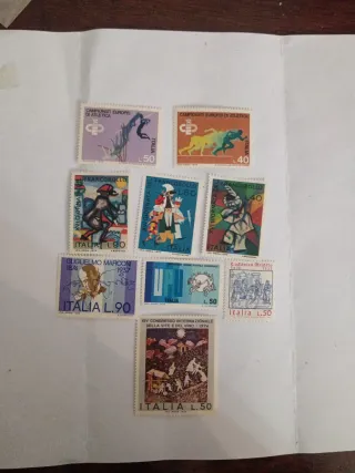 Francobolli Italiani 1974