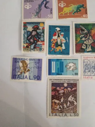 Francobolli Italiani 1974