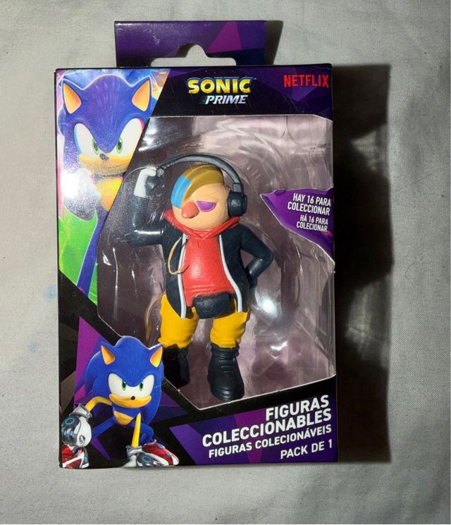 Figuras Sonic Prime Netflix (Pack de 4)