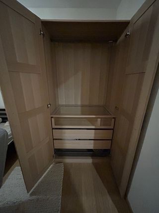 Guardaroba Ikea PAX / BERGSBO, 2 porte + 4 cassetti