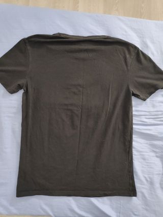 Camiseta Zara Slim Fit Básica Hombre M