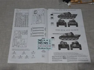 Maqueta Tanque Panzer V  Ausf. D Panther 1:35