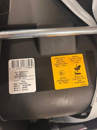 Maxi-Cosi CabrioFix i-Size - Ovo Bebé