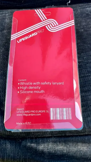 Silbato Profesional LifeguardPRO Rojo