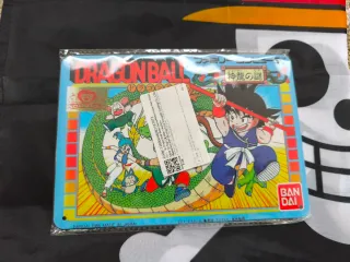 Dragon Ball Placa metal Famicon 1986 Bandai
