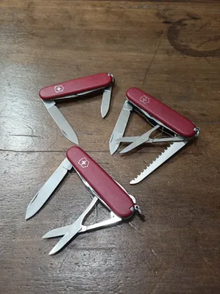 Coltelli Victorinox Rossi (Set 3 Pezzi)