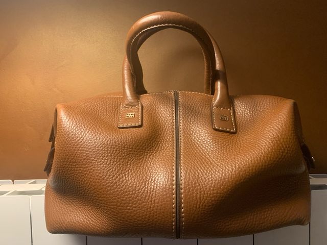 Bolso piel Gloria Ortiz marrón