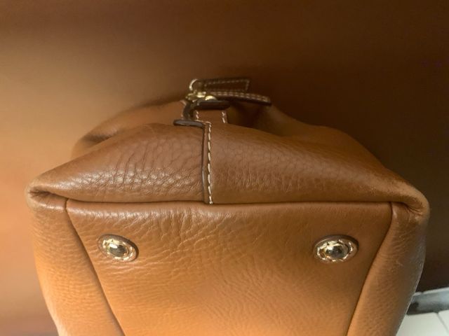 Bolso piel Gloria Ortiz marrón