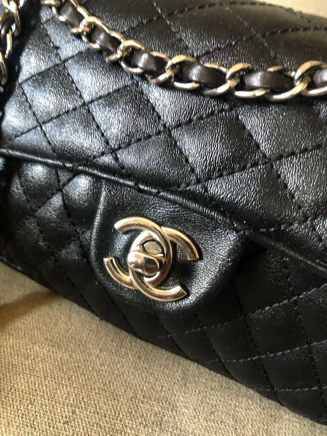 Bolso Chanel Clásico Negro Vintage