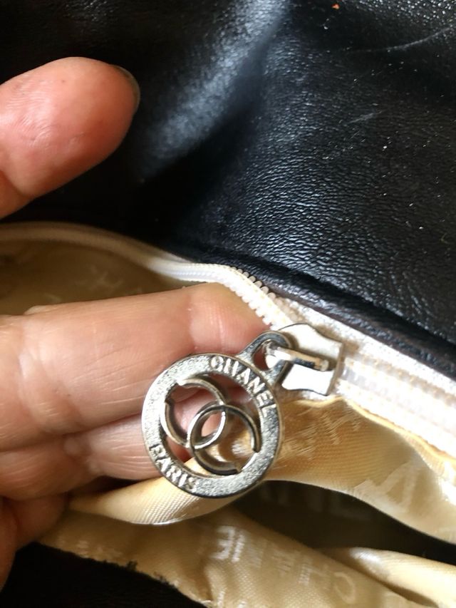 Bolso Chanel Clásico Negro Vintage