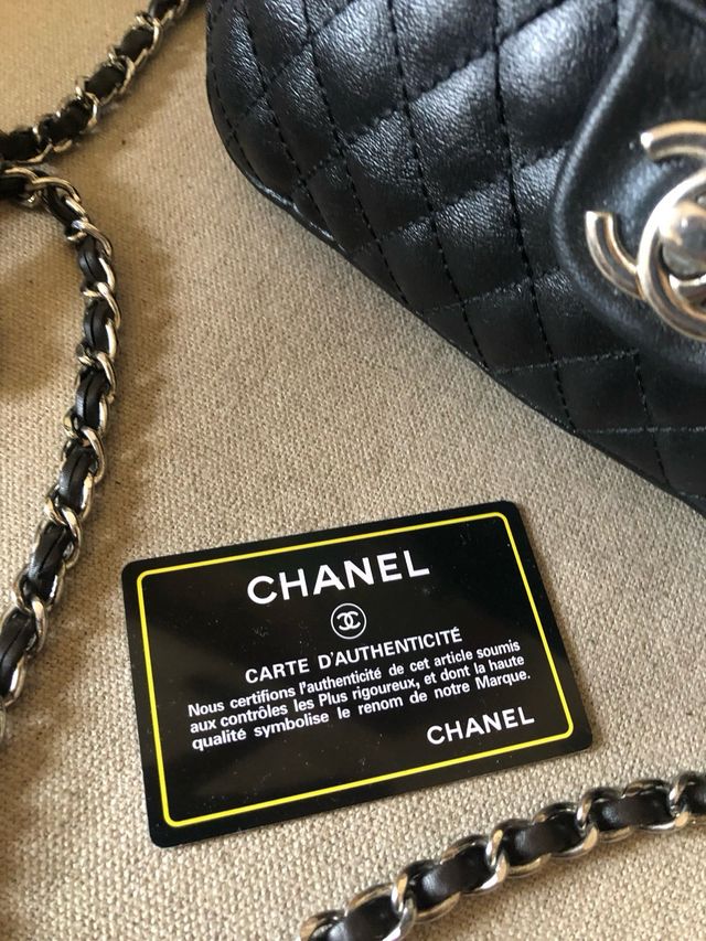 Bolso Chanel Clássico Preto Vintage