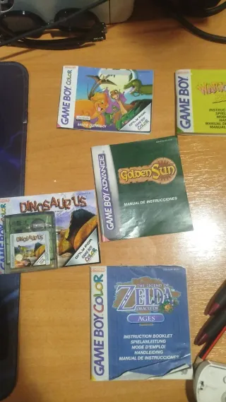 Game Boy Color: DinosaurUS + Manuali Zelda