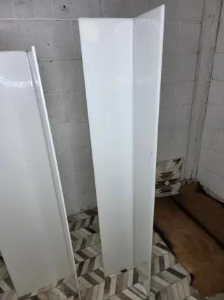 Librerías Cortas Metraquilato Blanco Años 80